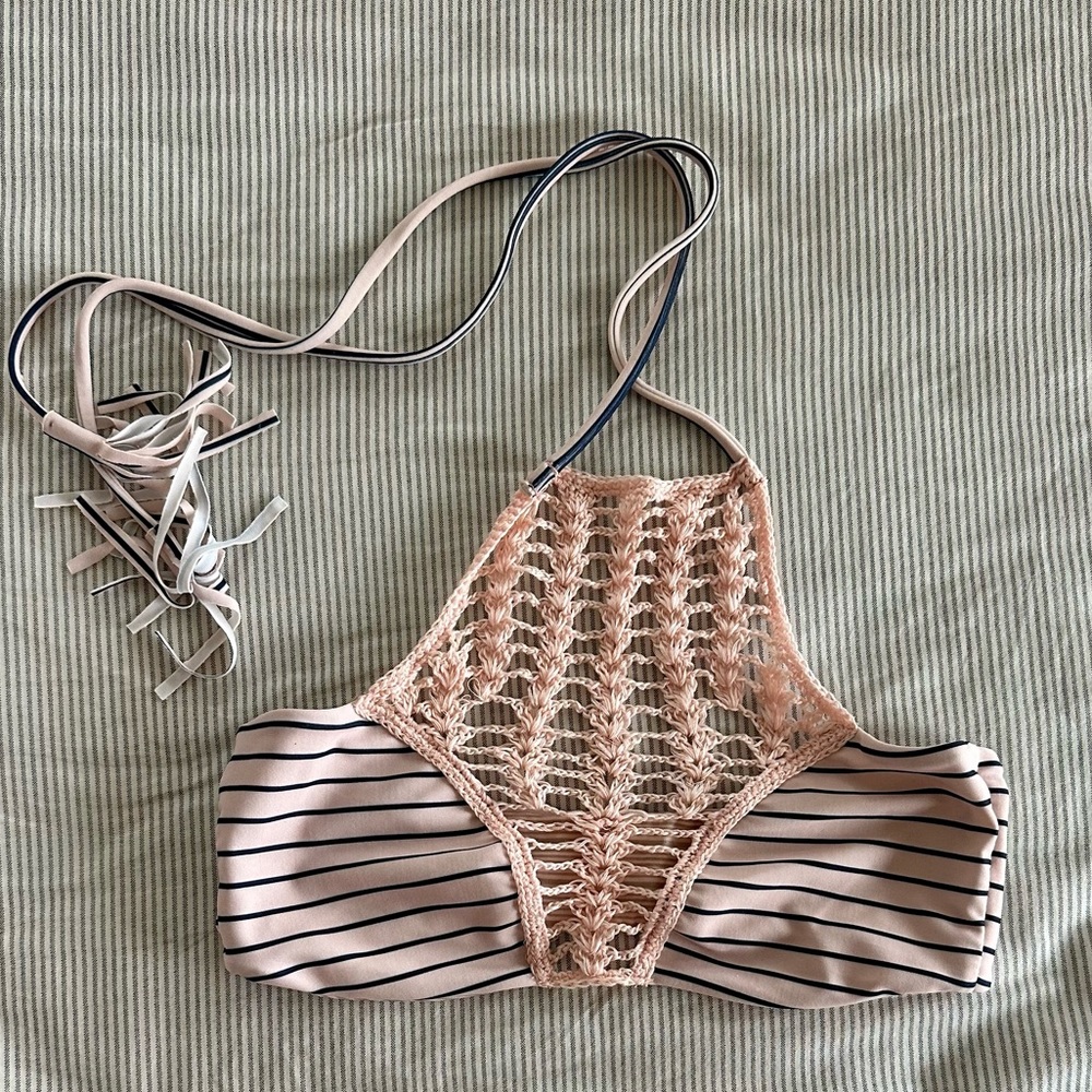 ACACIA Panama Top S in Cape Cod stripes (blue & white)